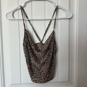 Leopard Print Women's Top